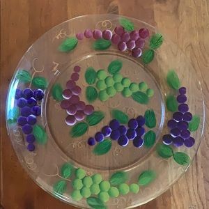 Hand Painted Serving Dish